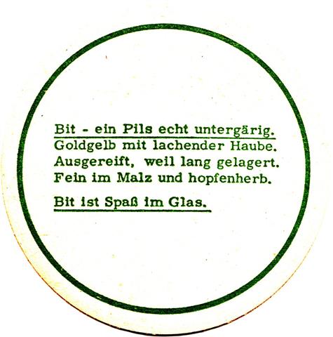 bitburg bit-rp bitburger pils rund 2b (215-bit ein pils-gr�n)